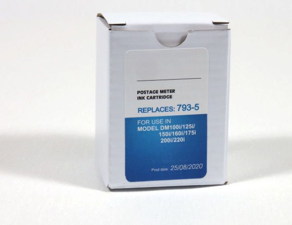 Image of DATA DIRECT Pitney Bowes Compatible Blue DM100 Europe 793 5SB