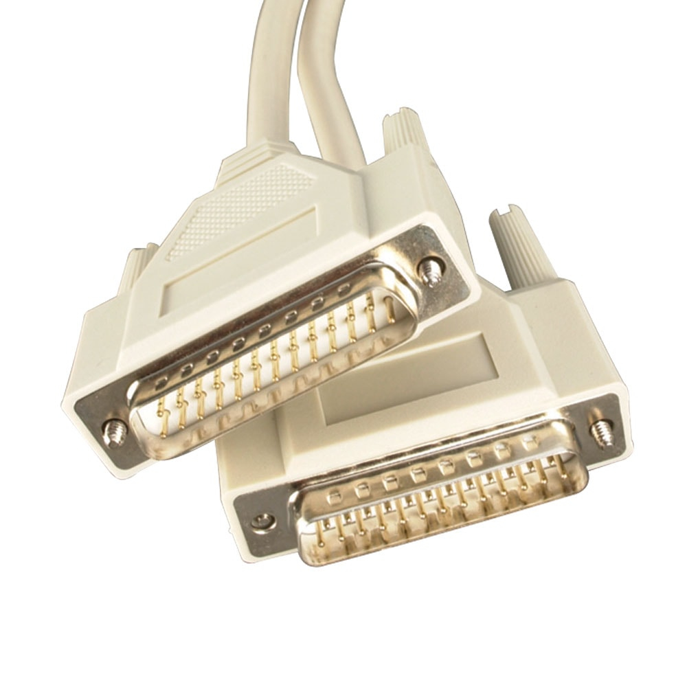 Videk DB25M to DB25M Moulded Universal Cable 5m