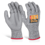 BEESWIFT Glovezilla Pu Palm Coated Glove Grey XL (Pair)