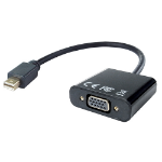 connektgear Mini DisplayPort to VGA Active Adapter - Male to Female (Mini DP Source)