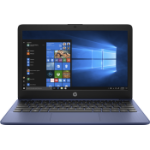 HP Stream Laptop 11-ak0001na 29.5 cm (11.6") HD Intel® Celeron® N4000 2 GB DDR4-SDRAM 32 GB eMMC Wi-Fi 5 (802.11ac) Windows 10 S Blue
