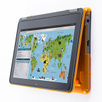 iPearl MCOVER_DELL_LATITUDE_3140_2IN1_ORANGE laptop case 11.6" Hardshell case Orange