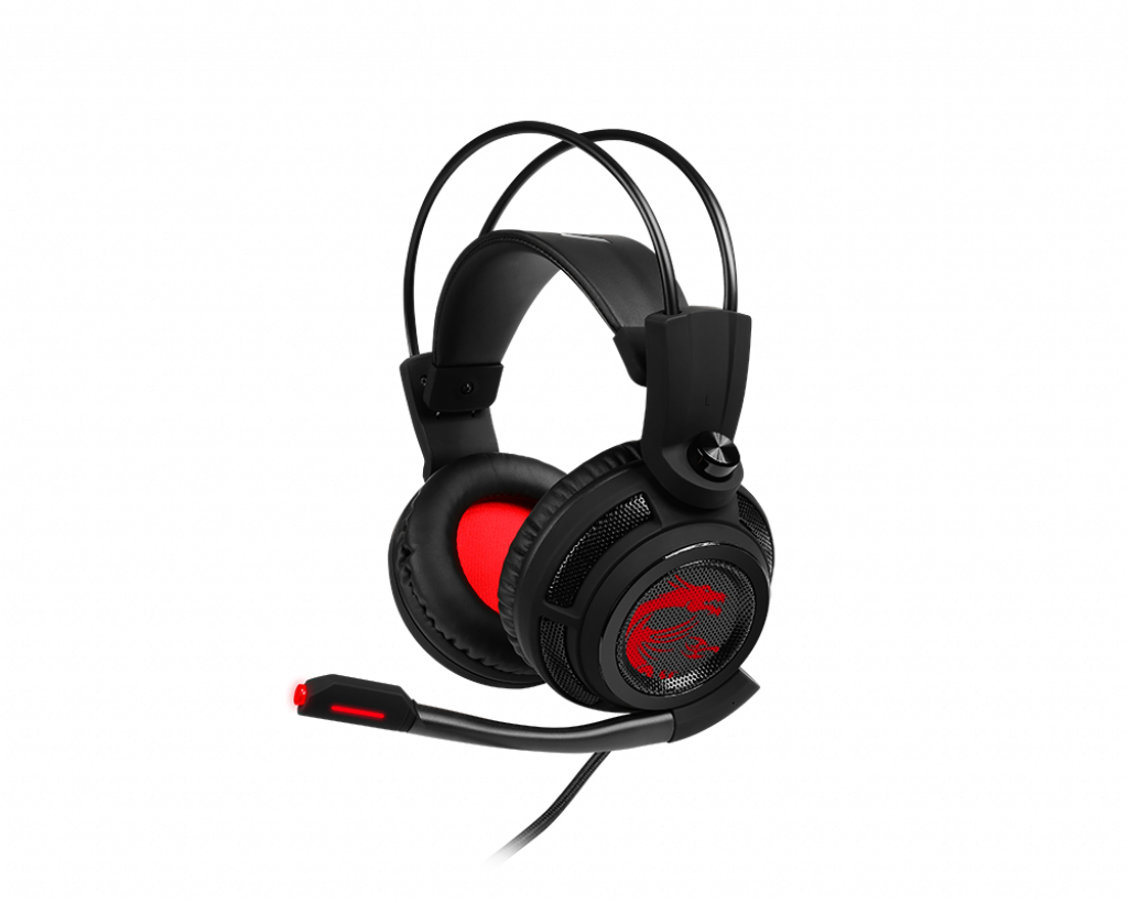 MSI DS502 Headset Head band Black,Red S37 2100911 SV1 | MSI Gaming Headset