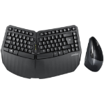 Perixx PERIDUO-813 Wireless Ergonomic Compact Keyboard and Vertical Mouse