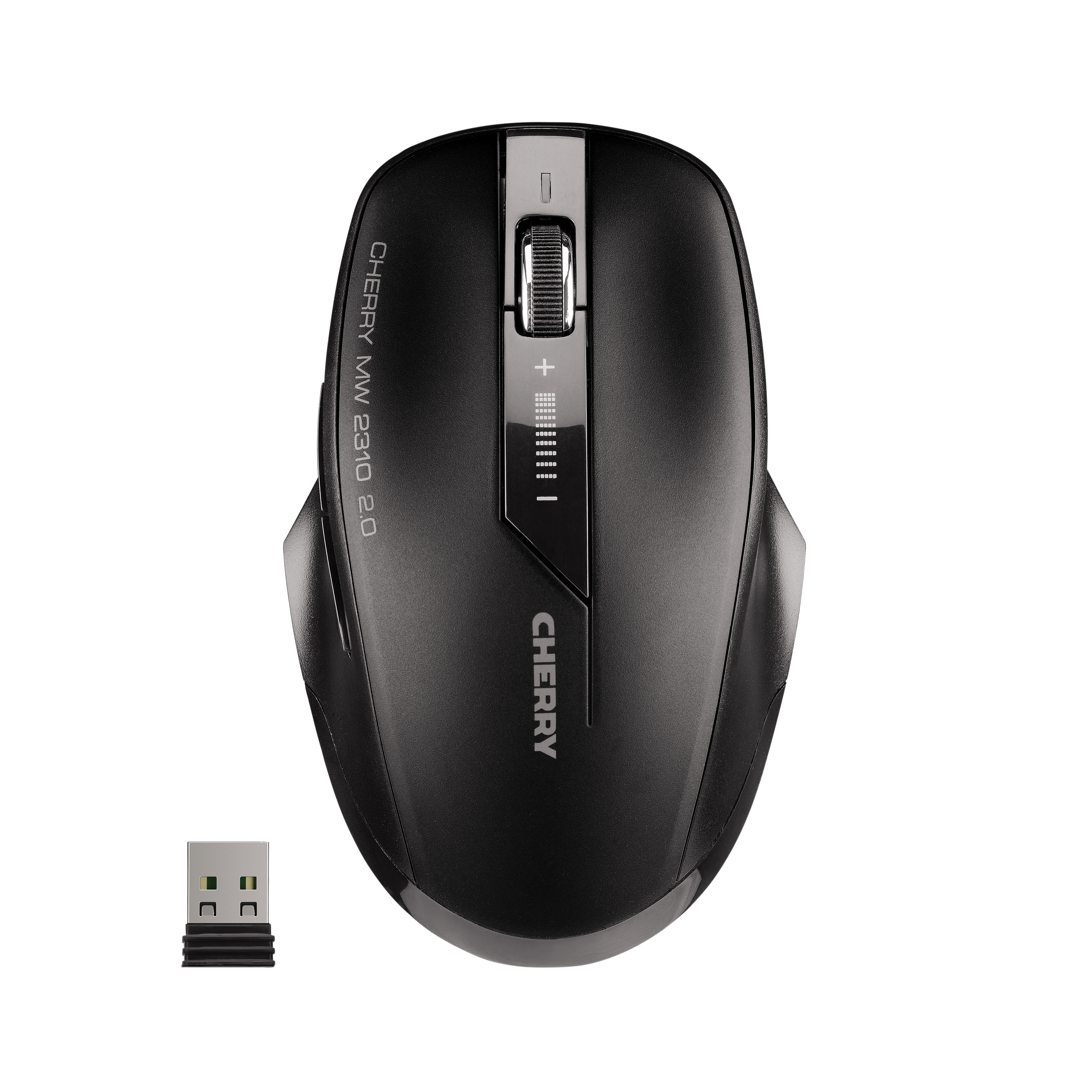 Image of CHERRY MW 2310 2.0 Wireless Mouse, Black, USB