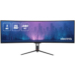 Electriq EIQ-495KCSUW240VA computer monitor 124.5 cm (49") 5120 x 1440 pixels Dual QHD LED Black