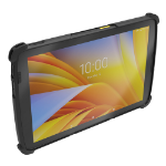 Gamber-Johnson InfoCase - Back cover for tablet - rugged - polycarbonate, thermoplastic polyurethane (TPU) - clear - for Zebra ET40, ET40-HC (10 in, 10.1 in), ET45 (10 in, 10.1 in), ET45-HC (10 in, 10.1 in)