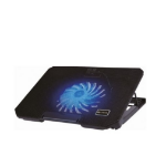Naceb Technology NA-637 enfriador para laptop 43.2 cm (17") Negro