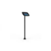 Bouncepad Floorstanding tablet security enclosure Black