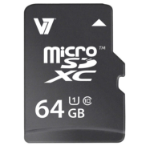 V7 64GB MicroSDXC UHS-1 Memory