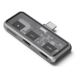 Satechi ST-HXRSDM laptop dock/port replicator Docking USB 3.2 Gen 2 (3.1 Gen 2) Type-C Grey