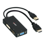 Lindy HDMI to DisplayPort, DVI and VGA Converter