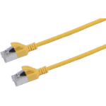 Prokord TP-CABLE U/FTP CAT.6A SLIM LSZH RJ45 1.0M YELLOW