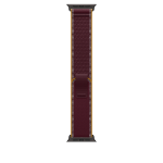 Apple 49mm Burgundy Trail Loop - S/M - Black Titanium Finish