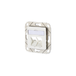 METZ CONNECT 1309151102-E socket-outlet White