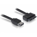 DeLOCK Cable eSATAp / Slimline SATA13pin, 1m SATA cable Black