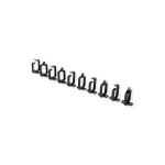 ROLINE Cable management bracket, 44x60mm black 10 pieces