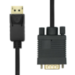 ProXtend DisplayPort Cable 1.2 to VGA 1M