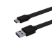 Monoprice 41941 USB cable USB 3.2 Gen 1 (3.1 Gen 1) 71.7" (1.82 m) USB C USB A Black