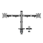 ACT AC8336 support d'écran plat pour bureau 81,3 cm (32") Argent