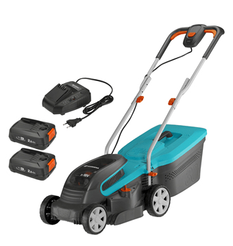 Image of Gardena PowerMax - Walk behind lawn mower - 200 m² - 3.2 cm - 2...