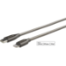 eSTUFF ES602160 lightning cable 1 m Stainless steel