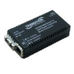 Lantronix M/GE-PSW-SX-01 network media converter 1000 Mbit/s 850 nm Multi-mode Black