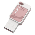 NETAC 256GB UA31 USB 3.2 Memory Pen Key Ring Smoothies Pink