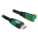 DeLOCK 1m High Speed HDMI 1.4 HDMI cable HDMI Type A (Standard) Black, Green