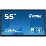iiyama T5561UHSC-B1 Interactive digital signage display 139.7 cm (55') LED 420 cd/m² 4K Ultra HD Black Touchscreen 24/7