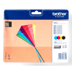 Brother LC-223VALBP Ink cartridge multi pack Bk,C,M,Y Blister, 4x550 pages ISO/IEC 24711 Pack=4 for Brother DCP-J 562/MFC-J 4420/MFC-J 5320