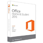 Microsoft Office Home & Student 2016 Kantoorsuite 1 licentie(s) Frans