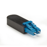 Black Box FOLB50S1-LC fiber optic adapter 1 pc(s) Black, Blue