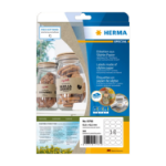 HERMA 10763 self-adhesive label Ellipse Permanent Brown 360 pc(s)