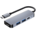 JLC Q4 Type C 4 Port Adapter - Grey