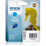 Epson C13T04824020/T0482 Ink cartridge cyan Blister Radio Frequency, 400 pages/5% 13ml for Epson Stylus Photo R 300