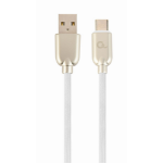 Cablexpert CC-USB2R-AMCM-2M-W USB-kabel USB 2.0 USB A USB C Wit