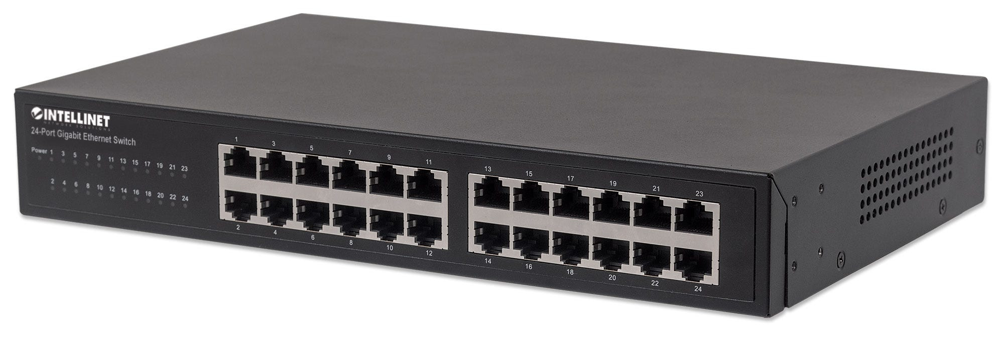 Image of Intellinet 24-Port Gigabit Ethernet Switch, 24 x 10/100/1000...