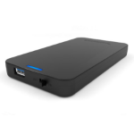 Sabrent EC-UASP storage drive enclosure HDD/SSD enclosure Black 2.5"