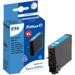 Pelikan 4109675/E96 Ink cartridge cyan, 1.1K pages 11ml (replaces Epson 27XL) for Epson WF 3620