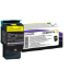 Lexmark C540H1YG Toner yellow return program, 2K pages ISO/IEC 19798 for Lexmark C 540/544/546