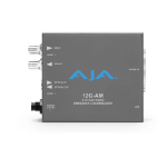 AJA 12G-AM-R 12G-SDI 8-Channel AES Embedder/Disembedder with LC Fiber Rx SFP