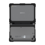 Techair TACHS031 Protective Hard Shell case for Lenovo 500e 5th Gen, 11.6-12.2 black/clear