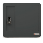Bretford Cube Micro Station Portable device management cabinet Charcoal