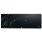BRobotix 6007099 alfombrilla para ratón Cojín de ratón para Juegos Negro, Verde