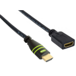 Techly ICOC-HDMI-4-EXT075 HDMI cable 7.5 m HDMI Type A (Standard) Black