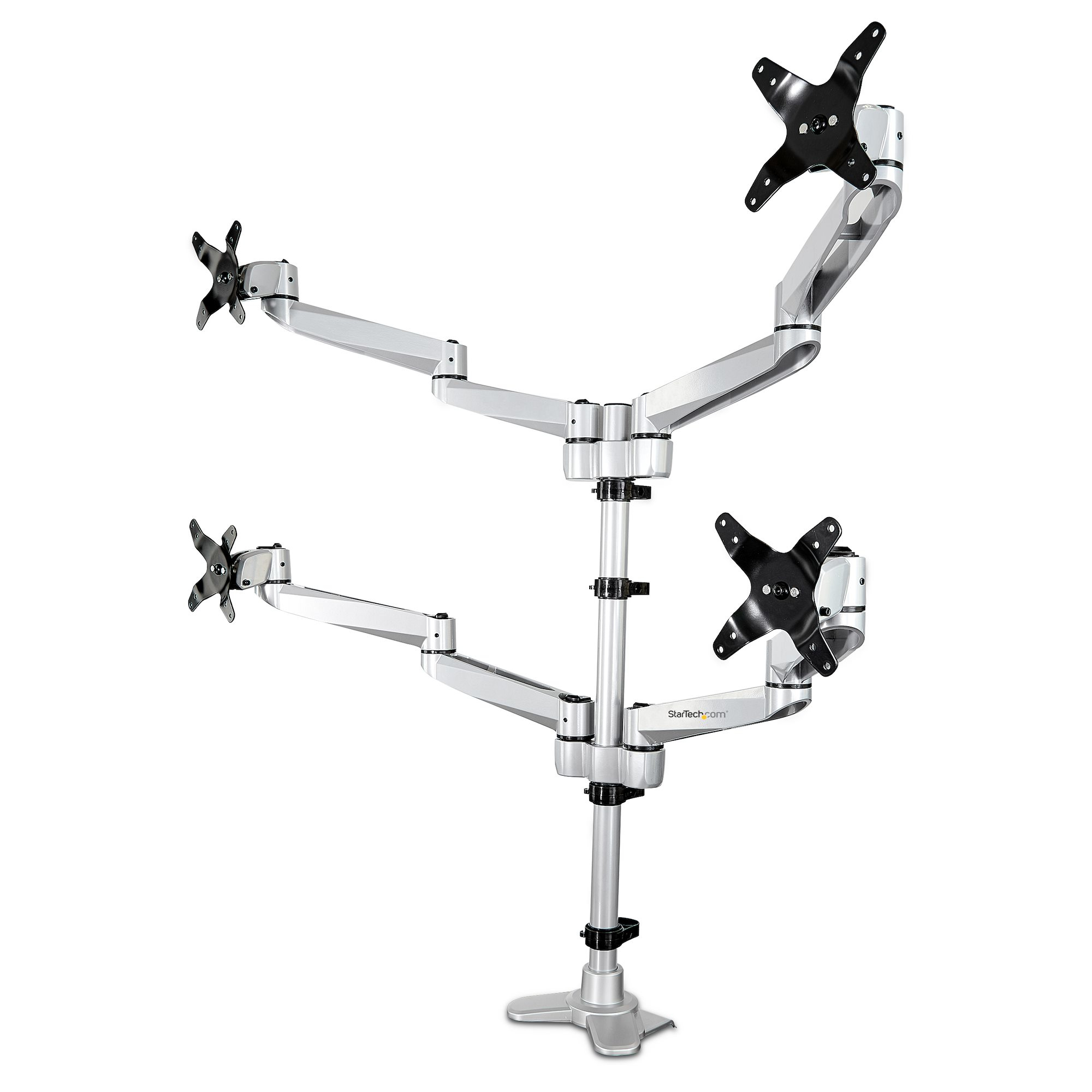 Image of StarTech.com Desk Mount Quad Monitor Arm – Premium Articulating...