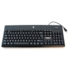 HP 724720-001 keyboard Office USB QWERTY US English Black