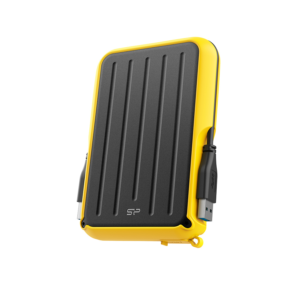 Silicon Power A66 external hard drive 5 TB USB Type-A 3.2 Gen 1 (3.1 Gen 1) Black, Yellow
