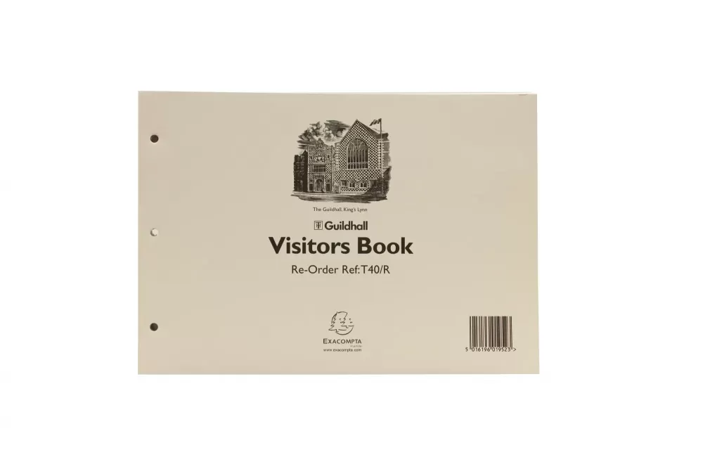 Guildhall Loose Leaf Visitors Book Refill 50 Sheets thumbnail